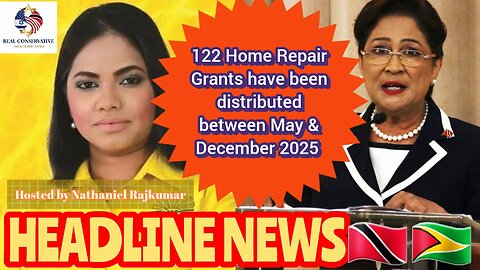 NEWS REPORT TRINIDAD & TOBAGO January 12th 2026 Headline News