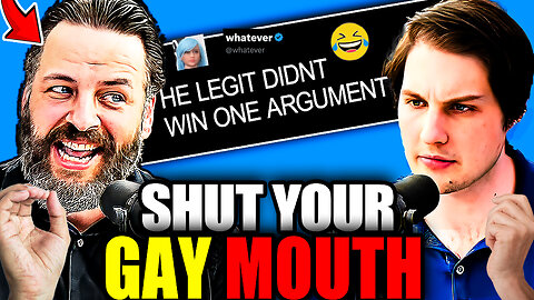Andrew Wilson ANNIHILATES Male Feminist In Fiery Debate LIVE