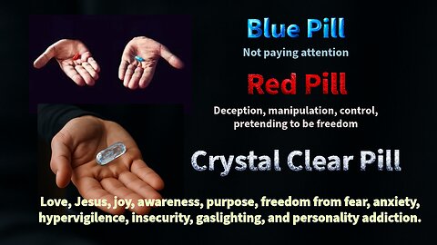1 Pill 2 Pill - Red Pill, Blue Pill: The Awakening that Wasn't