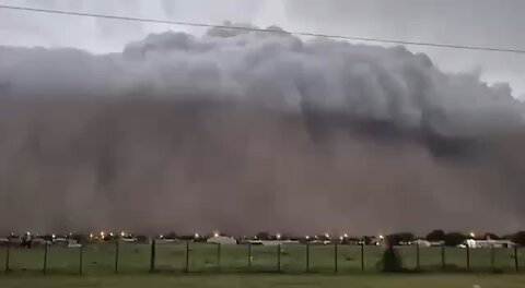 Clouds this morning over Buenos Aires, Argentina