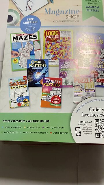 Buy It Now: (Men/Women/Grandparents) Lot of 10: Crossword Word Search Word Find Books - Assorted