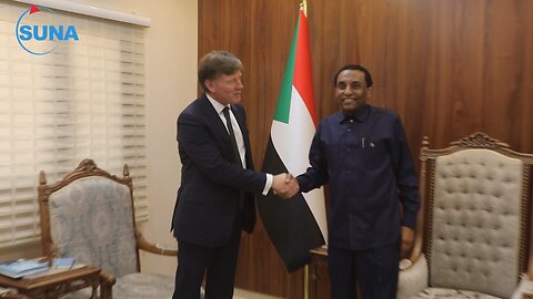 The Prime Minister meets the British Representative to Sudan