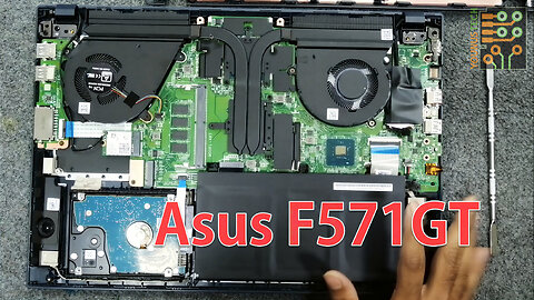 Asus Laptop F571GT 9th Generation SSD Upgrade Tutorial