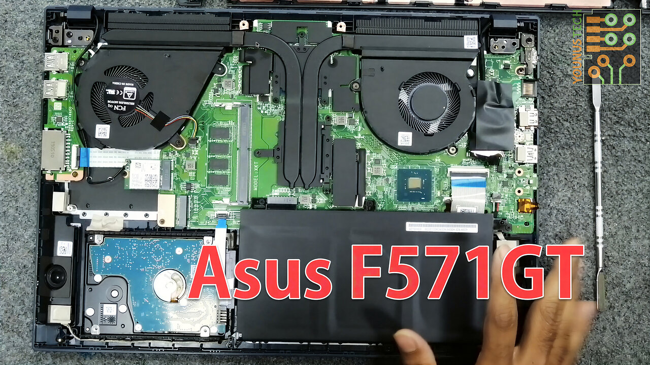 Asus Laptop F571GT 9th Generation SSD Upgrade Tutorial