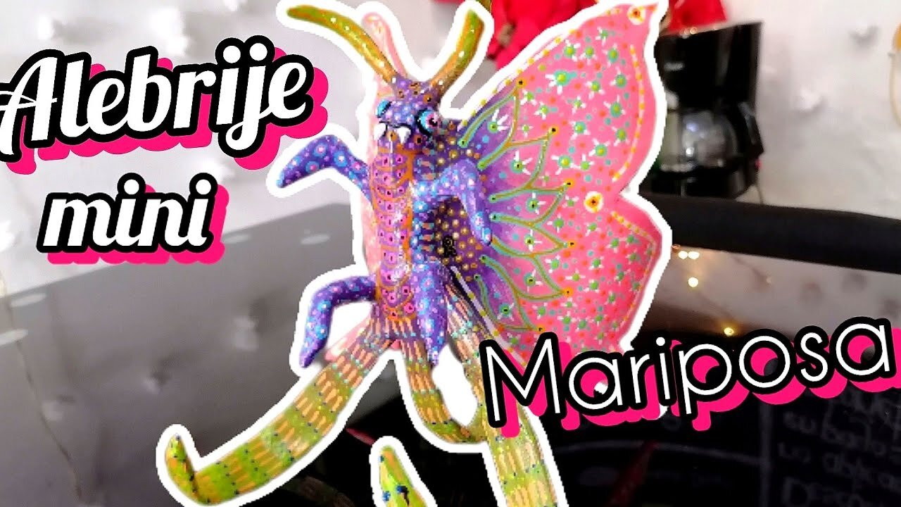 Alebrije Mariposa Mini | Arte Mexicano Hecho a Mano
