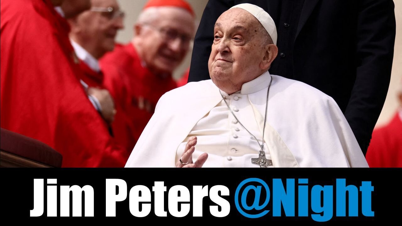 POPE FRANCIS IS DEAD - 4.22.25