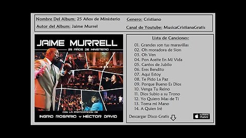 Jaime Murrel - 25 Años de Ministerio - Album Completo.