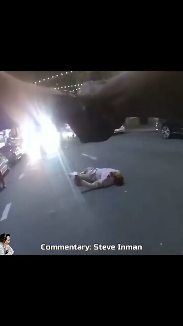 Madman running through the streets with a knife instantly becomes several grains heavier