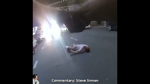 Madman running through the streets with a knife instantly becomes several grains heavier