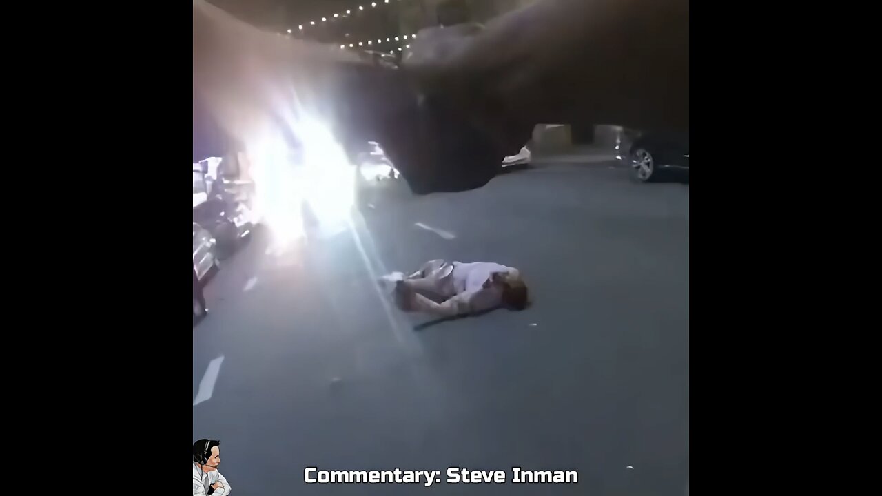 Madman running through the streets with a knife instantly becomes several grains heavier