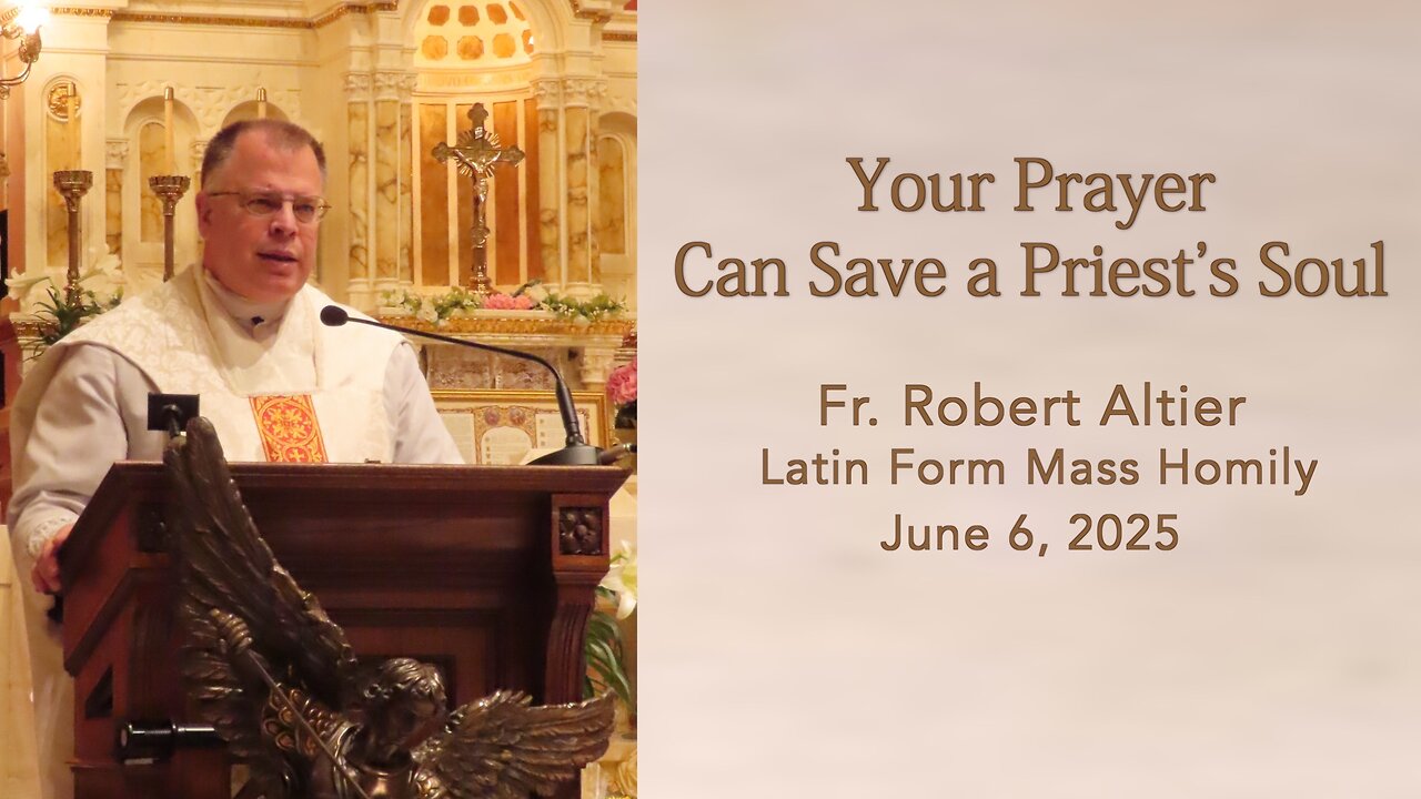Your Prayer Can Save a Priest's Soul