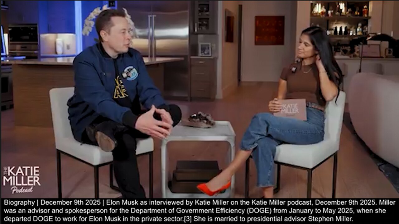 Elon Musk | "Assuming the Current Trend of Artificial Intelligence & Robotics Continues, AI & Robots Will Be Able to Do Anything That Humans Want Them to Do...Provide All of the Goods & Services...Work Will Be Optional." 12/9/2025