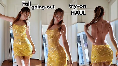 Fall dream wardrobe HAUL- going out outfits