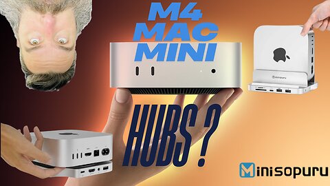 M4 Mac Mini Hubs??? Lets install games on external SSDs!