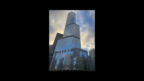 #1 Downtown Chicago 8/28/25 Trump Building, Angel Wings, River Walk