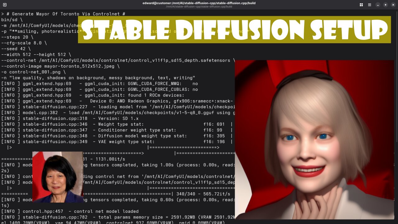 How to Set Up Stable Diffusion v1.5 1B with AMD Instinct Mi60 | Ultimate AI Image Guide!