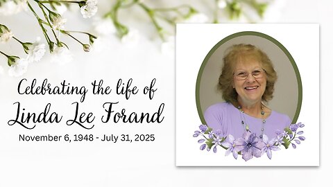 August 5, 2025 - Homegoing Service of Linda Lee Forand