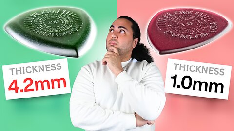 Guitar Pick Thickness: The Ultimate Comparison (1.5mm to 4.2mm)