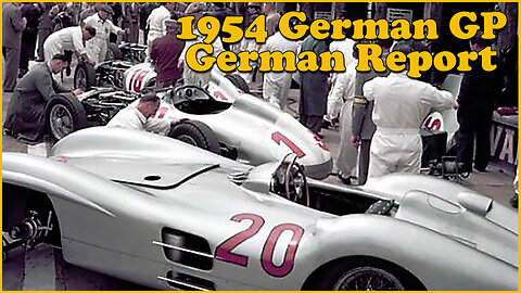 1954 German GP - German Report