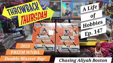 Throwback Thursday Double Blaster Rip 2023 Prizm WNBA The Chase for Aliyah Boston e147