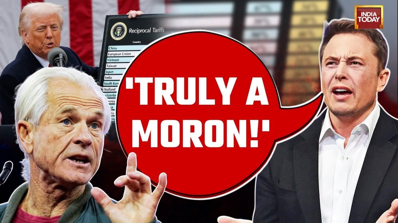 Elon Musk Calls Trump Advisor Pete Navarro A 'Moron': Are Trump Tariffs To Blame?