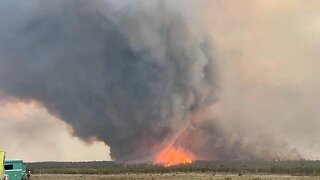 FIRE TORNADO TOUCHES DOWN IN UTAH - AND IT LOOKS ENGINEERED