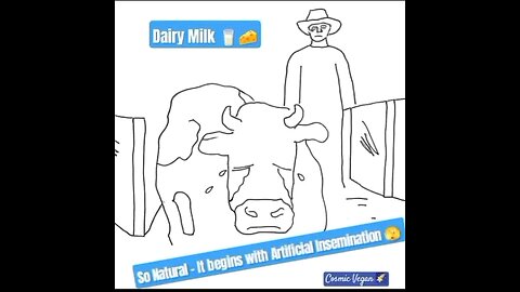 DAIRY - So Natural It Starts With ARTIFICIAL Insemination 🫣💔😓