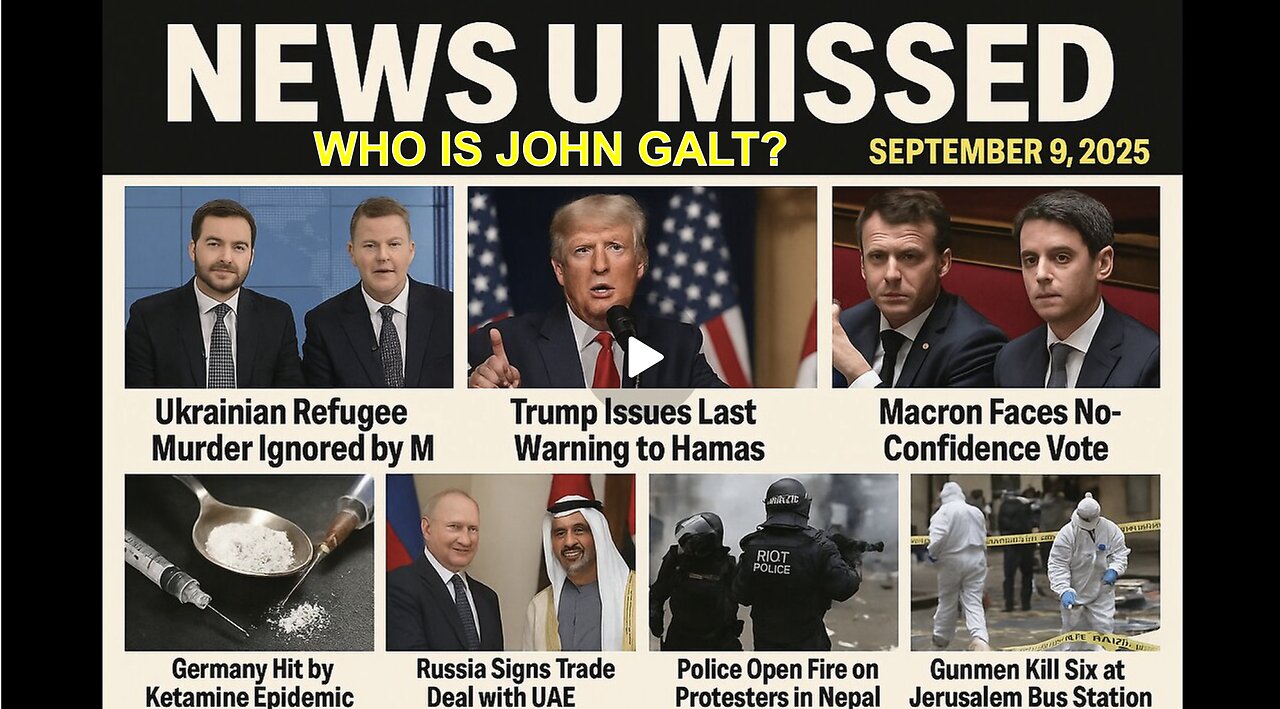 CHARLIE WARD DAILY NEWS U MISSED. WHO IS John Galt?