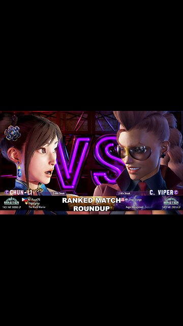 Kuya Kalbo SF6 Ranked Roundup. Chun Li Master Rank [Hori Fight Stick]