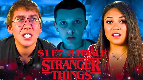 THE UPSIDE DOWN! Season 1 FINALE! 1x7 1x8 Stranger Things Chapter 7 & 8 First Time Watching