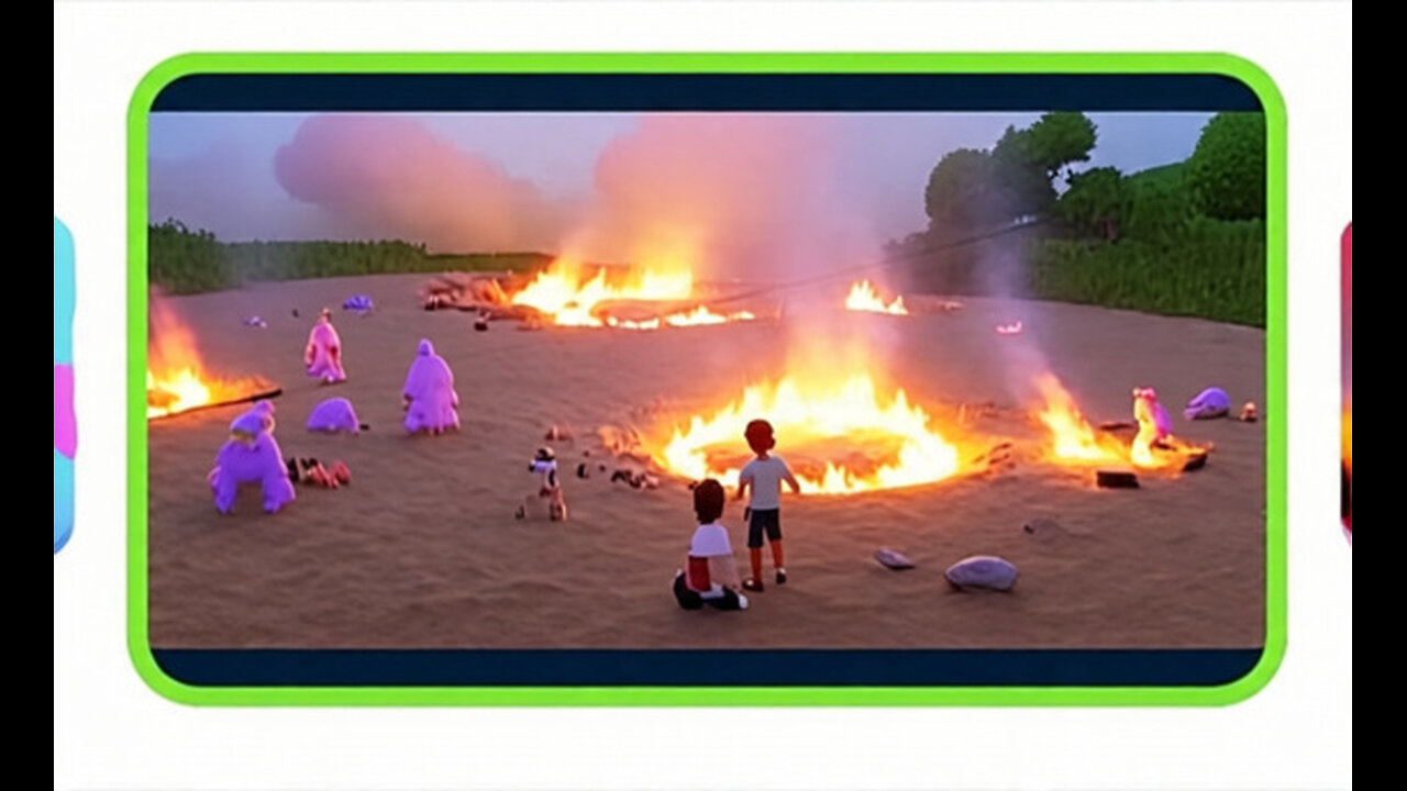 Amazing Fire 🔥 Look In My Town.
