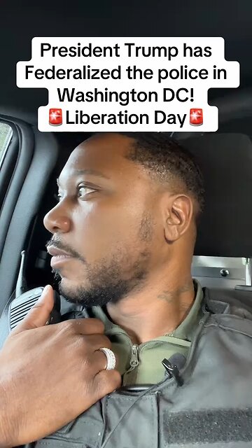 President Trump Federalizes Police in Washington DC 🚨 #federalizedpolice #japd