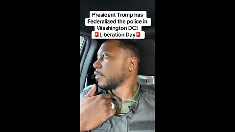 President Trump Federalizes Police in Washington DC 🚨 #federalizedpolice #japd