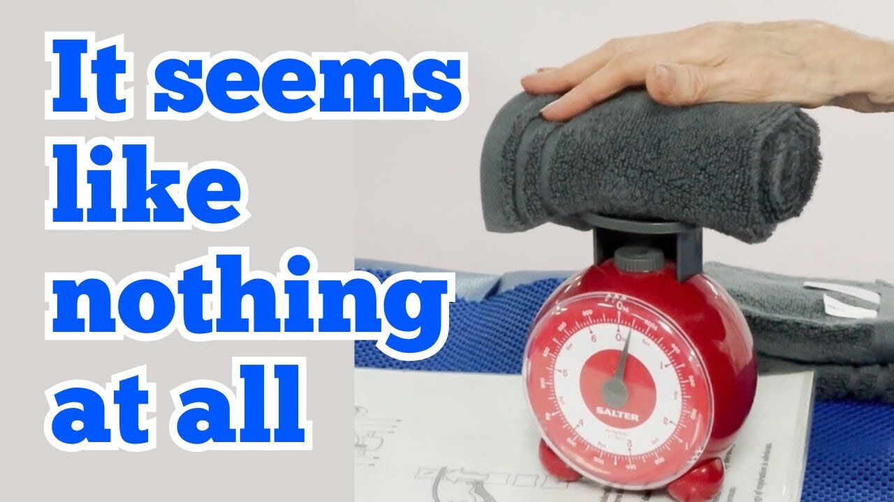 Using a scale to find the right pressure