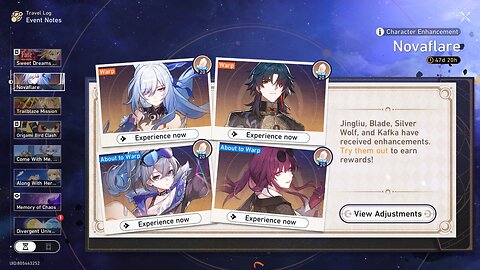 Novaflare Event - Honkai Star Rail - Version 3.4