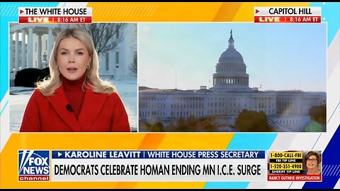 Karoline Leavitt: Immigration Enforcement In Minnesota Will Not End