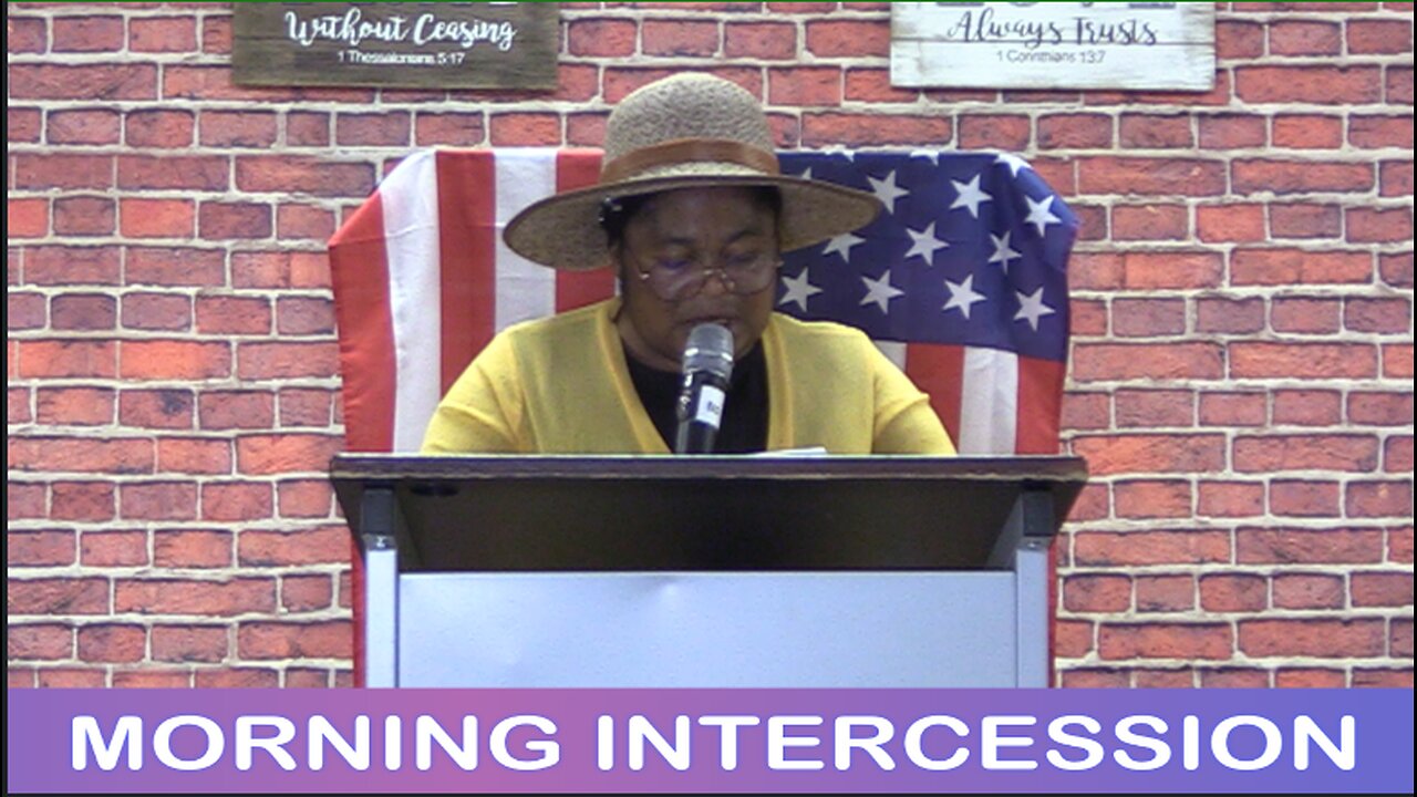 Sunday Service Intercession
