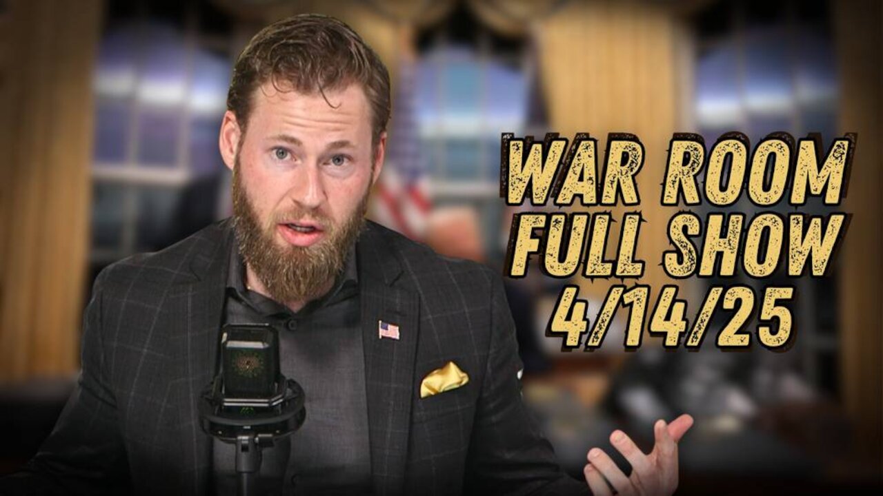 WAR ROOM WITH OWEN SHROYER - 4/14/2025: Trump Administration Addresses Deportations and Iran Nuclear Deal from Oval Office with Nayib Bukele