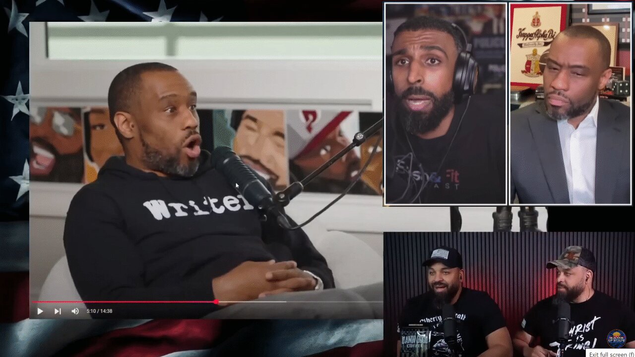 Marc Lamont Hill Couldnt Handle Myron In Piers That He Called Myron This Behind Myron's Back!