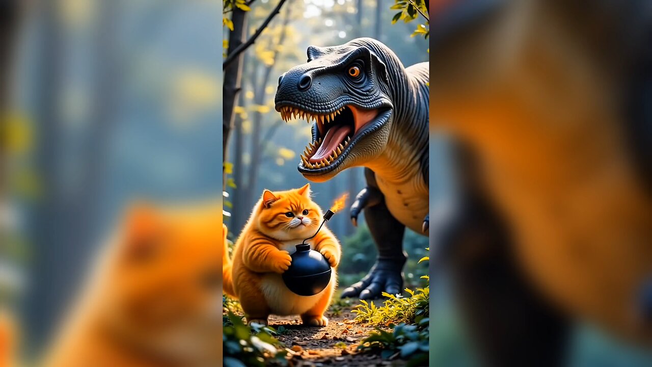 I almost got killed by a dinosaur