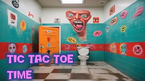Sometimes the toilet can be a playground.