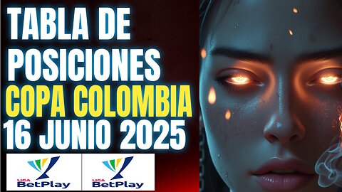 TABLA DE POSICIONES COPA COLOMBIA 16 JUNIO 2025 Y GOLEADORES CRYPENATO