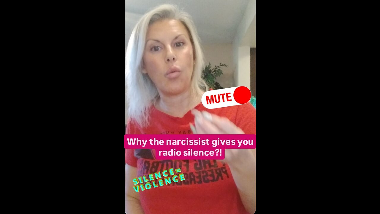 Why the narcissist gives you radio silence?!