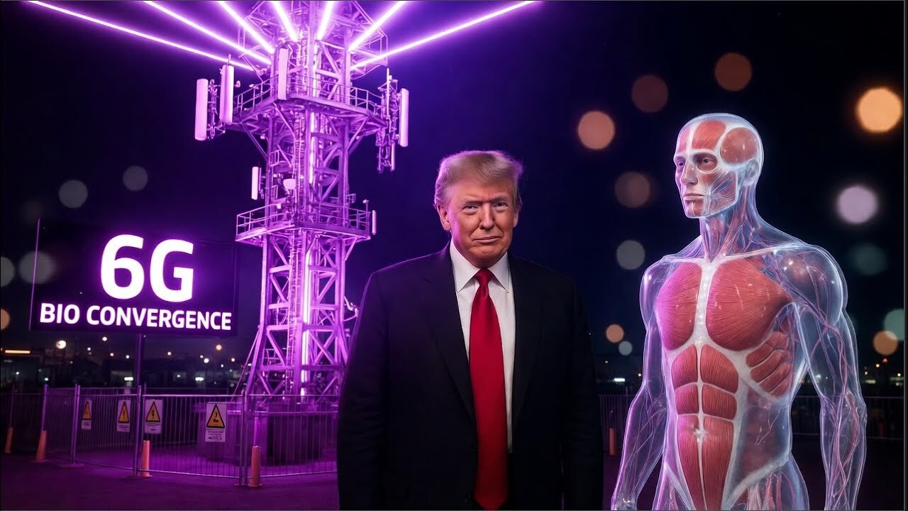 6G TRUMPIAN SLIP! DONALD ADMITS THAT 6G BIO CONVERGENCE WILL BRING UNDER THE SKIN SURVEILLANCE!