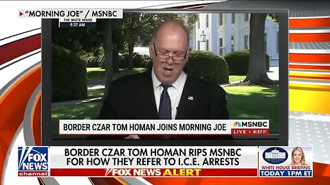 Homan eviscerates MSNBC host in FIERY clash: This is the 'bottom line'