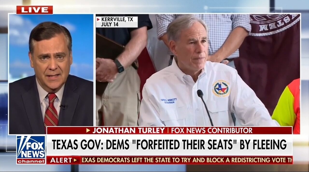 Jonathan Turley: Democrats Are Trying To Run Out The Clock In Texas