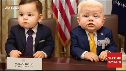 Baby Trump Lashes Out When Asked About Epstein...