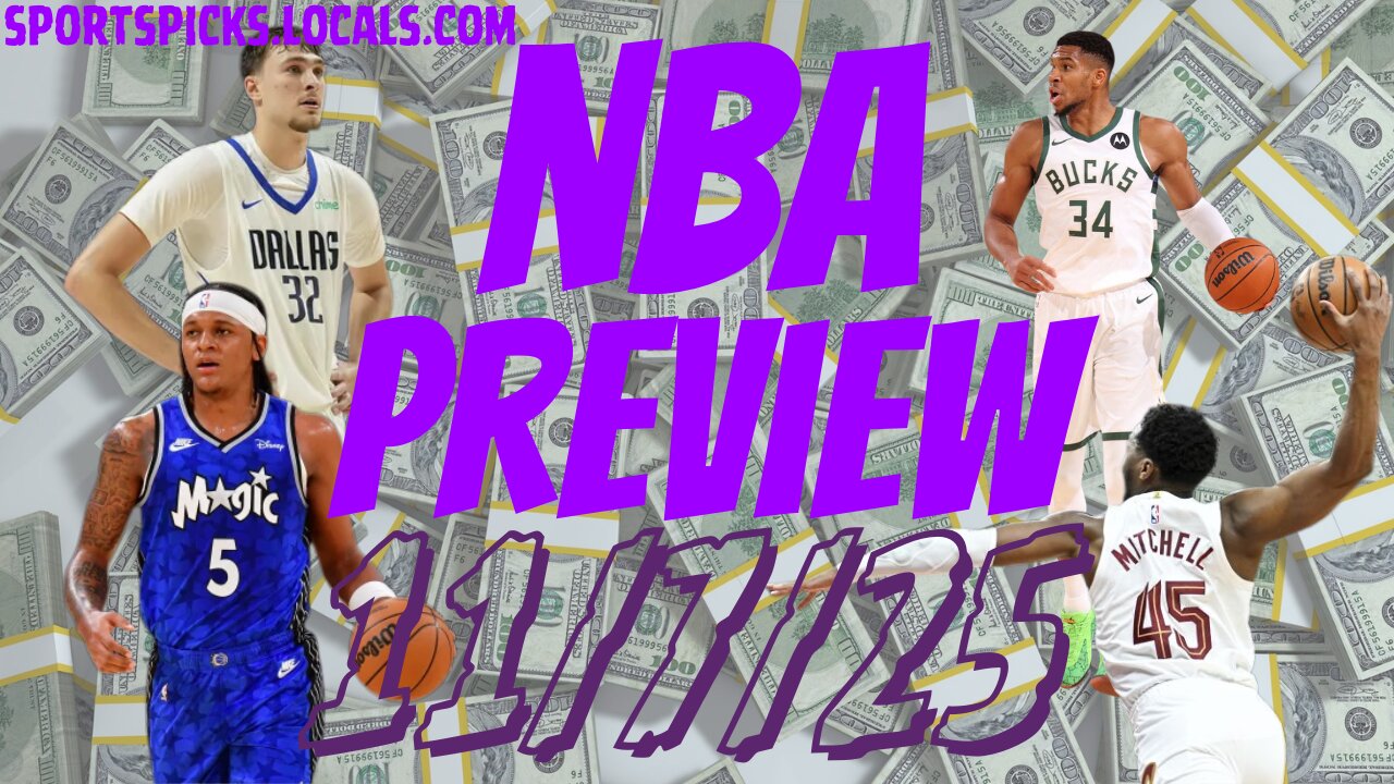 NBA Betting Preview - 11/7/25