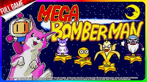 Mega Bomberman (Sega Genesis - US) Longplay