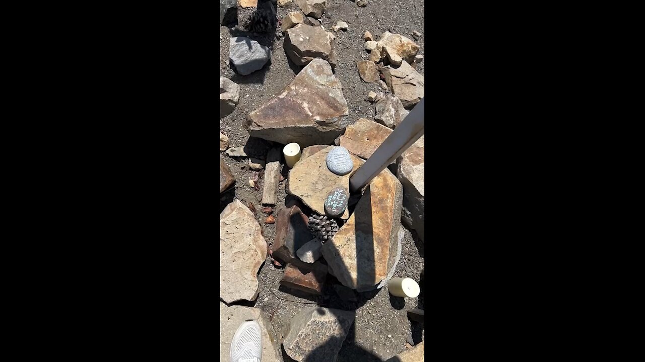 Man Destroys Memorial
